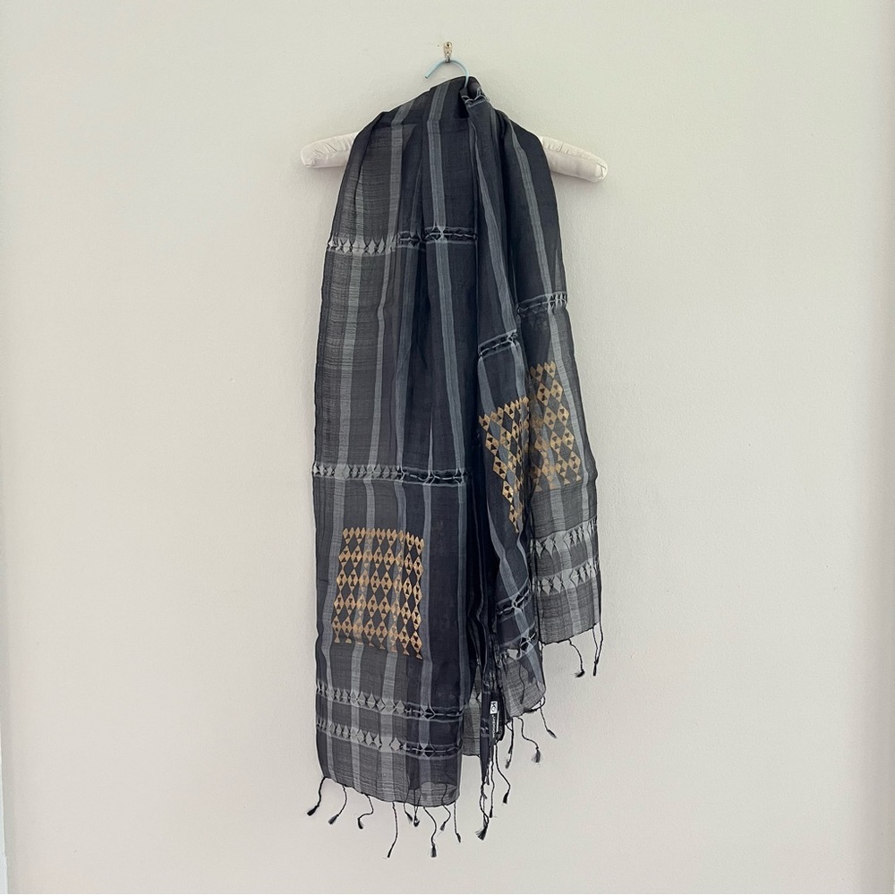 Woodin silk scarf